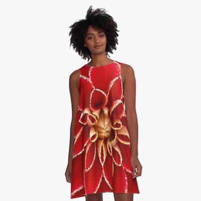 Big Red Dahlia