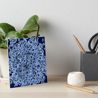 Black and Blue Blobs
