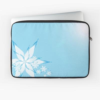 Blue Christmas Star
