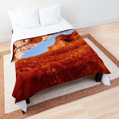 Blue Sky From the Bottom of the Canyon