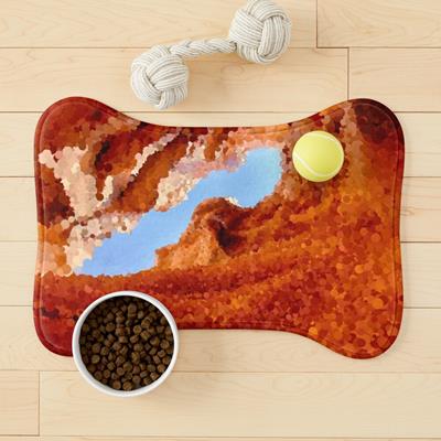 Blue Sky From the Bottom of the Canyon