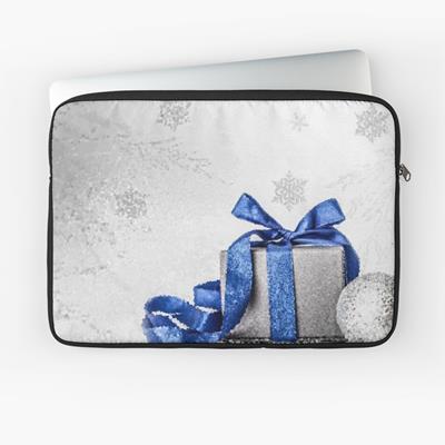 Blue and Silver Christmas Gift