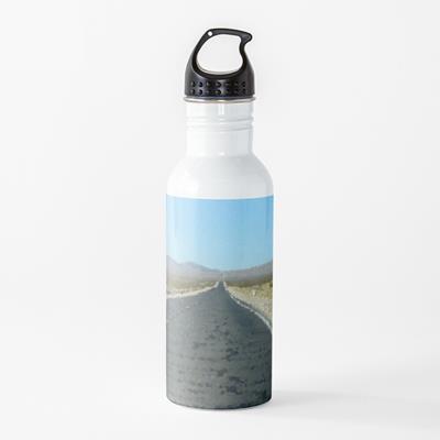 Empty Desert Road to Nowhere