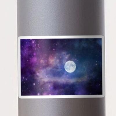 Full Moon and Stars