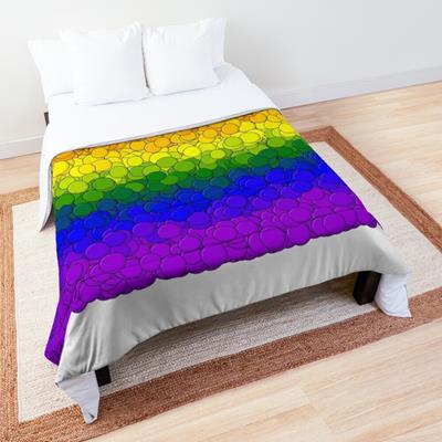 LGBTQ Pride Flag Bubbles