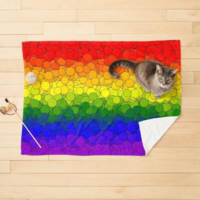 LGBTQ Pride Flag Bubbles