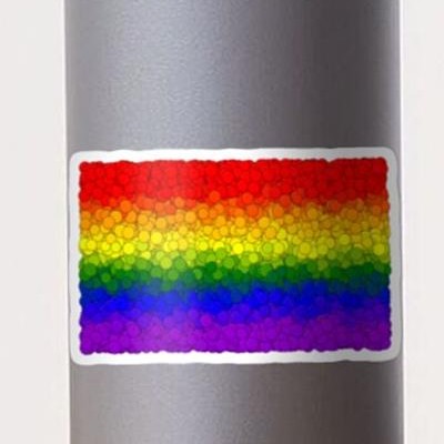 LGBTQ Pride Flag Bubbles