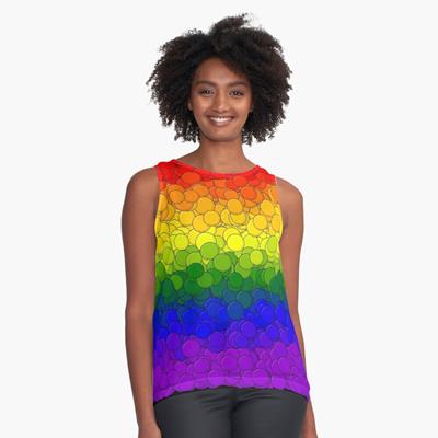 LGBTQ Pride Flag Bubbles