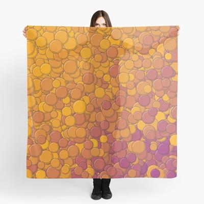 Orange and Purple Bubbles