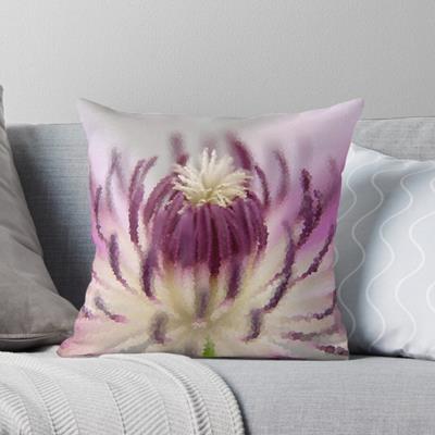 Purple and White Clematis