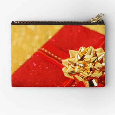 Red and Gold Gift Box