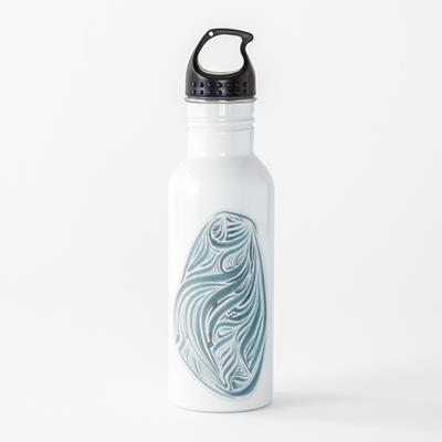 Rich Abstract Line Art in Turquoise