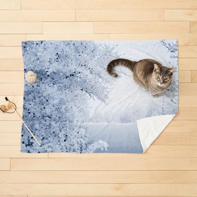 Snowy Wooded Landscape