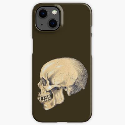 Stylized Skull in Profile