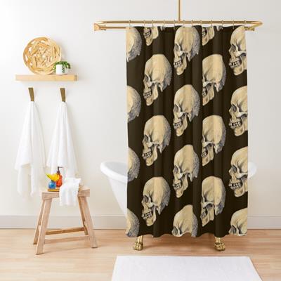 Stylized Skull in Profile
