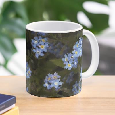 Tiny Blue Wildflowers