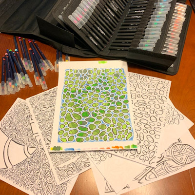 Loopy Coloring Pages